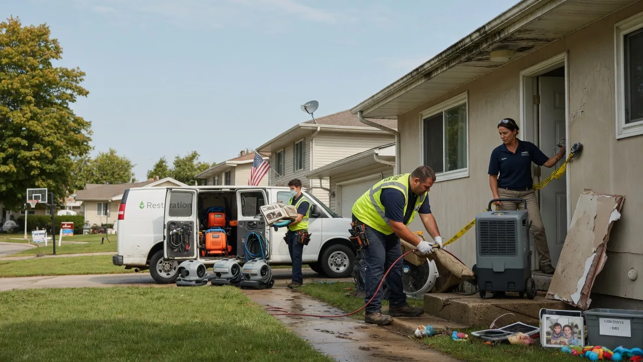 Water Damage Restoration in Reddick, IL near me